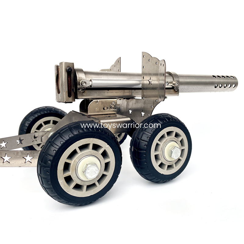 Heavy Stainless Steel Mini Cannon Firecracker Shooting Model