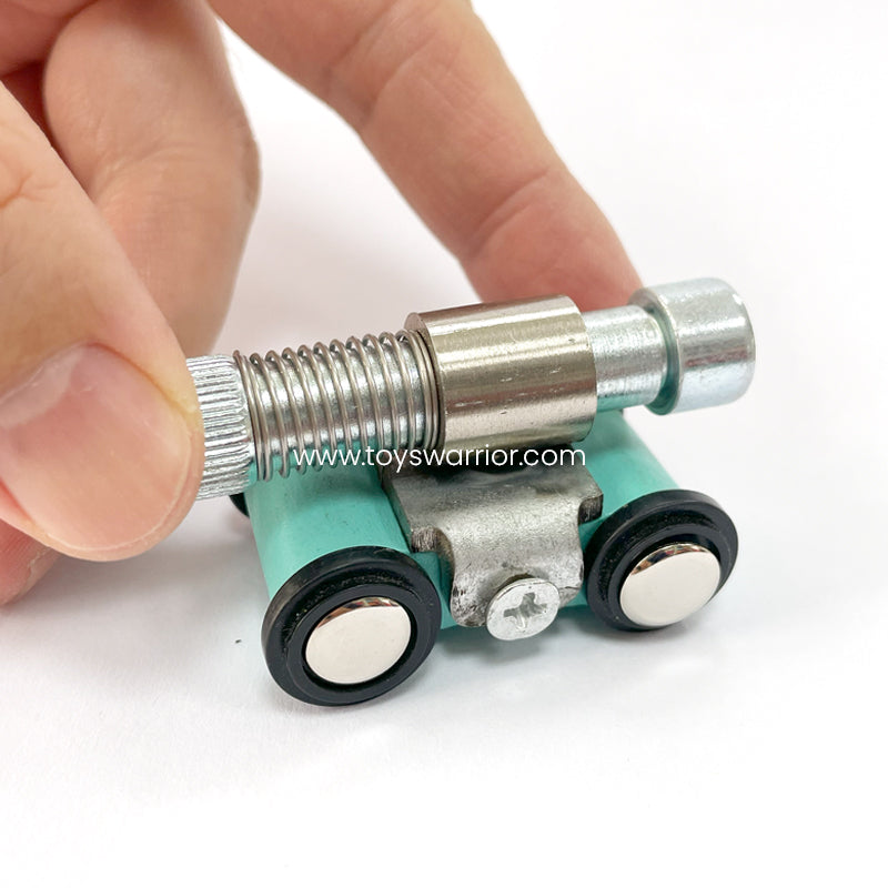 Mini Cannon Tiny Tank - Metal Artillery Model Shoot Firecracker