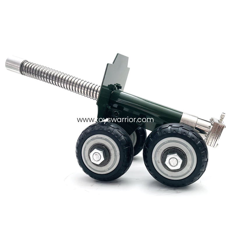 Upgraded 4 Wheels Mini Cannon DK2.0 - Metal Artillery Firecracker Model