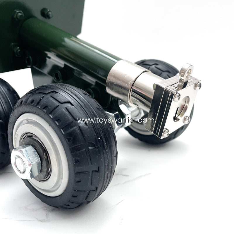 Upgraded 4 Wheels Mini Cannon DK2.0 - Metal Artillery Firecracker Model