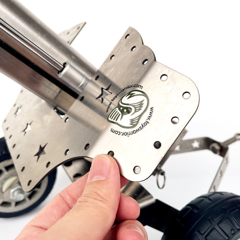 Heavy Stainless Steel Mini Cannon Firecracker Shooting Model